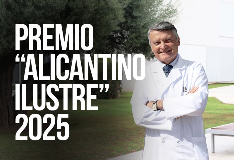 Premio Todo Alicante al  Dr. Bernabeu como Alicantino Ilustre